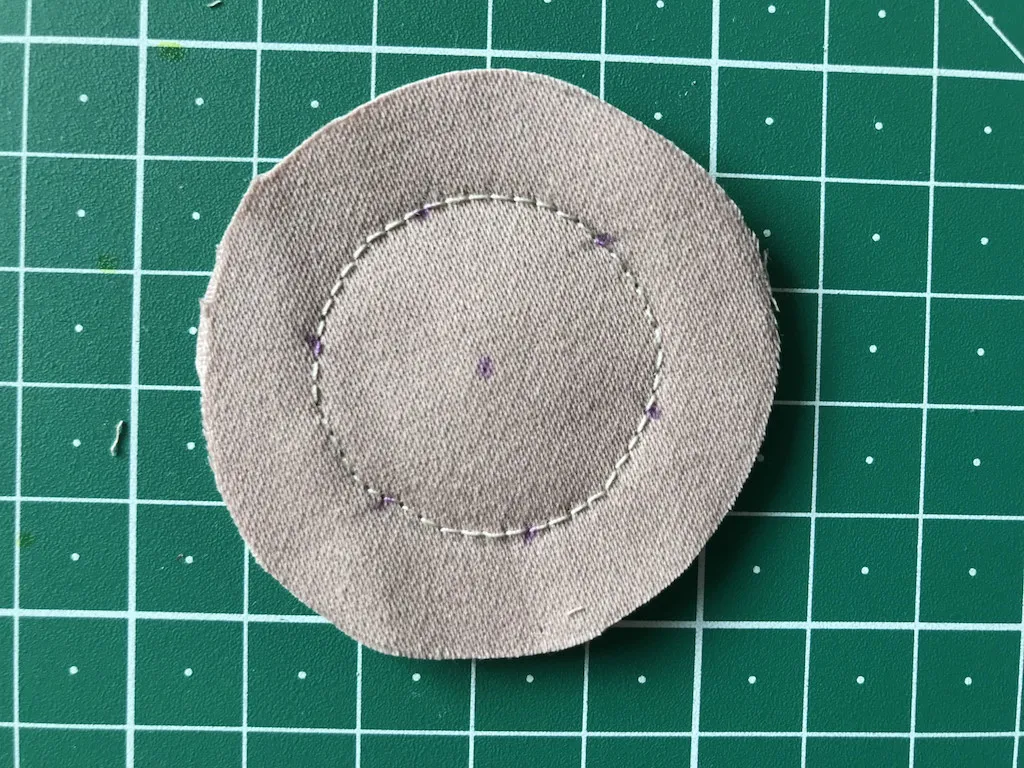 Stack of cotton fabrics sewn together.