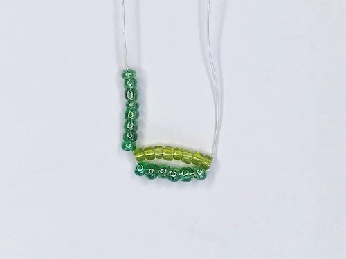 New beads on a wire.